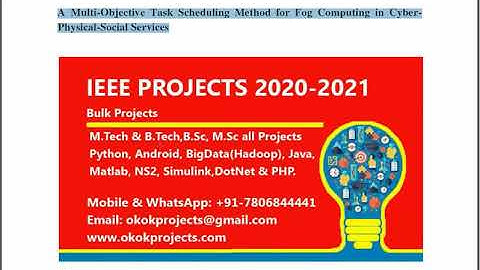 A Multi Objective Task Scheduling Method for Fog Computing in Cyber Physical Social Services