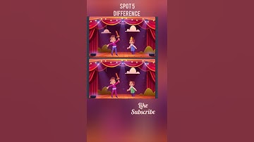 spot 5 difference pls subscribe #findthedifference  #spotthedifference #quize #oddoneout #ytshorts