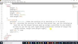 Centering The Text In Html - Html Tips Tricks