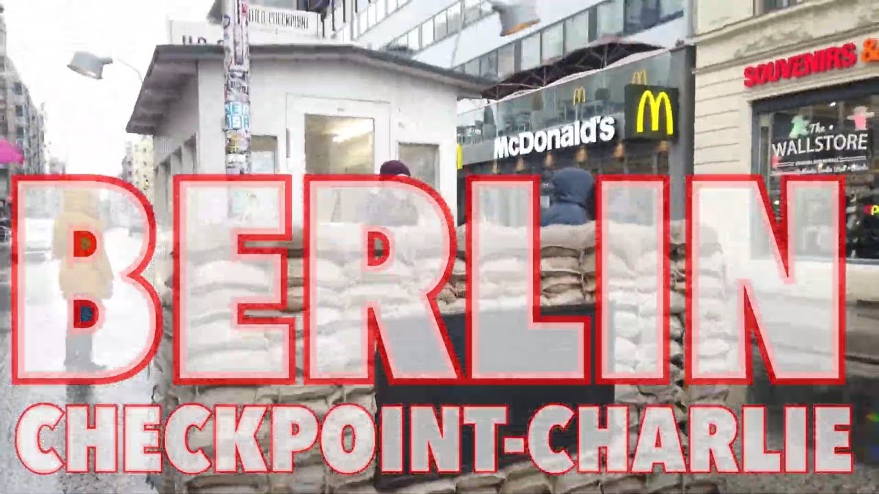 Sightseeing Berlin Checkpoint Charlie und Black Box Museum