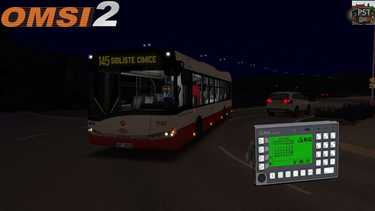 Omsi 2 #10...Pražská severojižní tangenta, linka 145, Kobylisy - Sídliště Čimice