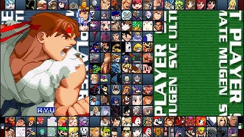 My SNK Vs Capcom Ultimate MUGEN 1.0 Roster [DOWNLOADABLE]