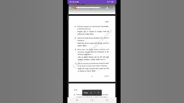 BA (Hons.) 2nd semester History /previous year question paper