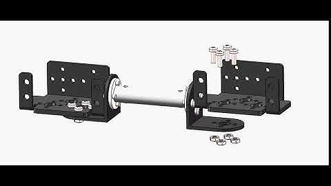 Step 3 | 6DOF High Quality Flexible Robotic Arm Kit assemble video guide