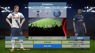 Tottenham Hotspur Vs Paris Saint-Germain Fc, White Hart Lane, Pc Gameplay, Pes 2016, Konami