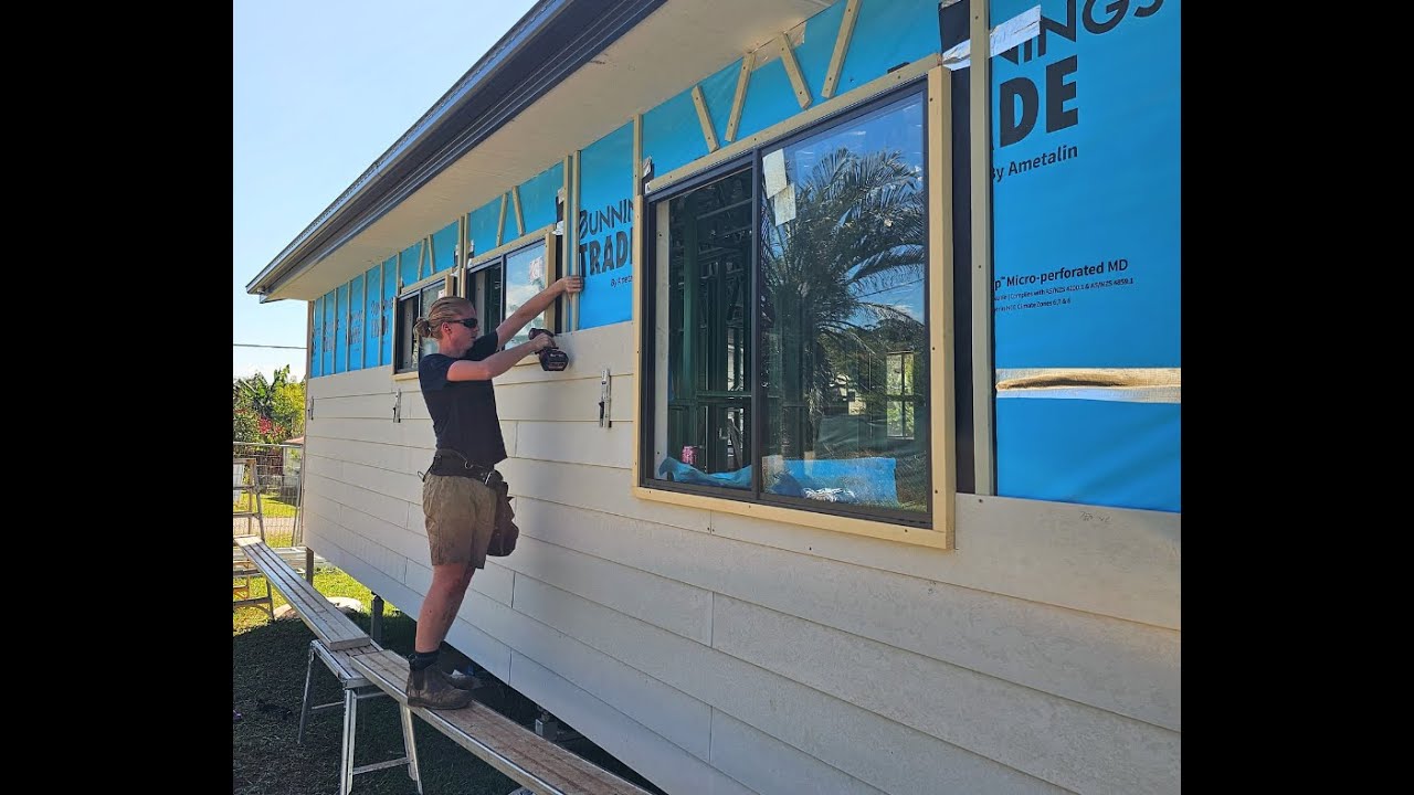 Custom Beach House 70 on Macleay Island: Foundation to Lock-up!