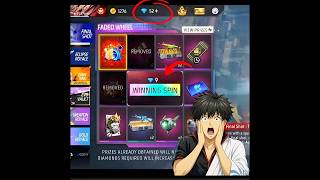 💥Finally I got free fire new event faded wheel 😱 in one spin trick today #viral #shorts