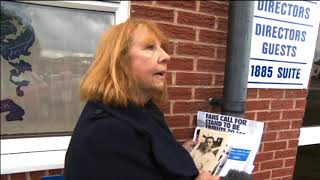 A Bury F.c. Fan Handcuffed Herself To A Drainpipe At Gigg Lane (Granada Reports)
