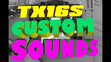 Adding Custom Voices to your RadiomasterTX16s or other Open TX Radio