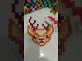 🦌🦌# pixel art idea #pixels #artform #mini #art #drawing #deer