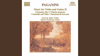 Miniatura del video "Scott St. John - Sonata for Violin and Guitar in A Minor, Op. 2, No. 6, MS 26: Tempo di Walzer"