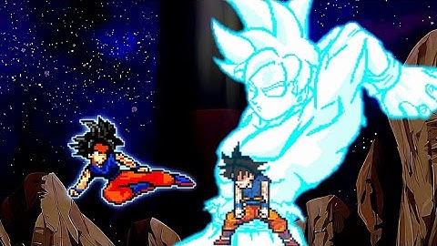 Goku TP V4 OP (all form) VS Manga Goku UI V3 OP in Jump Force Mugen