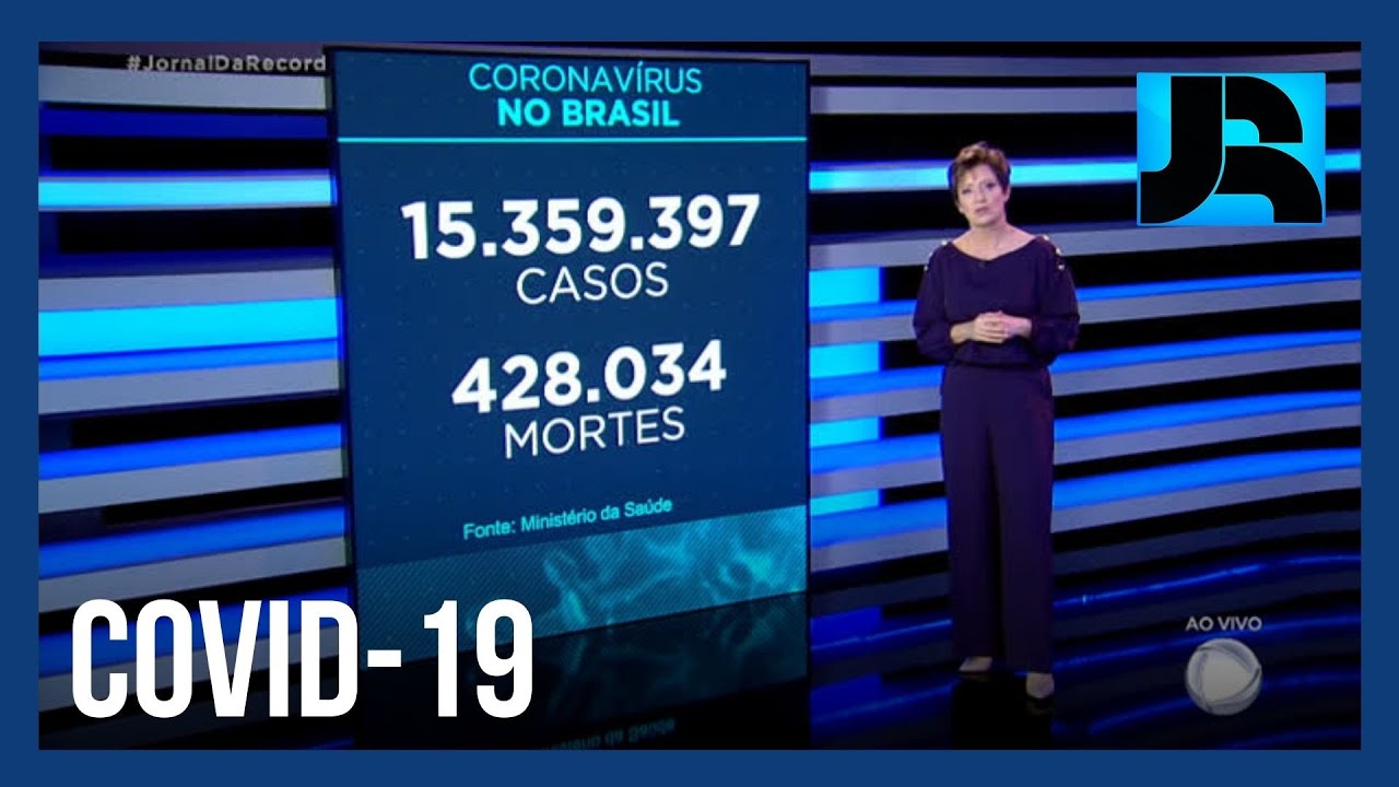 Coronavírus: Brasil registra 428.034 mortes, 2.494 nas últimas 24 horas