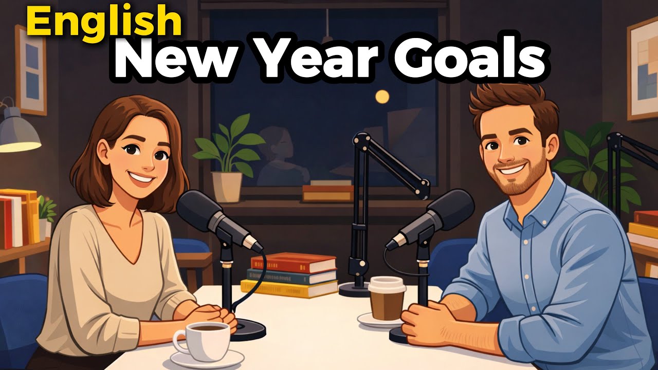 How to Talk About New Year Goals | Daily English Conversation Practice