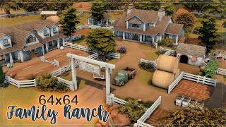 картинка: Большое конное ранчо 🐴| Симс 4: Строительство | Big Family Ranch | The Sims 4: Speed Build