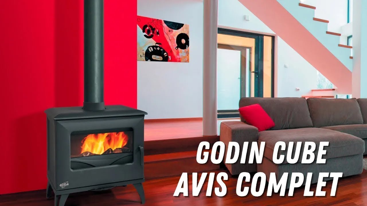 Poêle à Bois GODIN Cube 8KW Mon avis complet YouTube — free download