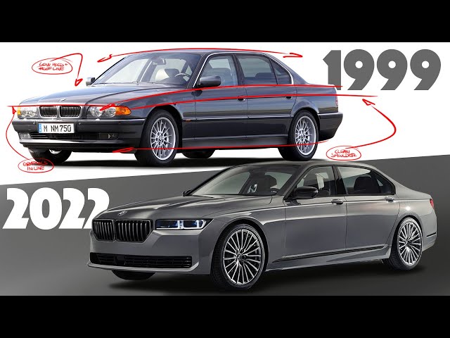 BMW 7-series E38 Redesign - What if it was made today? 