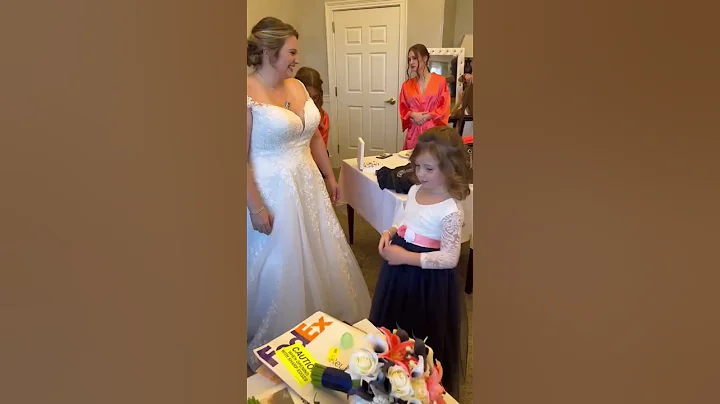 Bride and Flower Girl October 8 2022