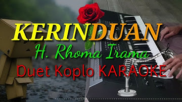 KERINDUAN - H. Rhoma Irama feat Rita Sugiarto Duet Koplo KARAOKE Dangdut Time Cover YAMAHA PSR S970
