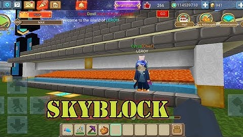 The Biggest Stone Generator!! And new Blocks Hack / Skyblock 🕋🕋🕋 (Blockman Go)