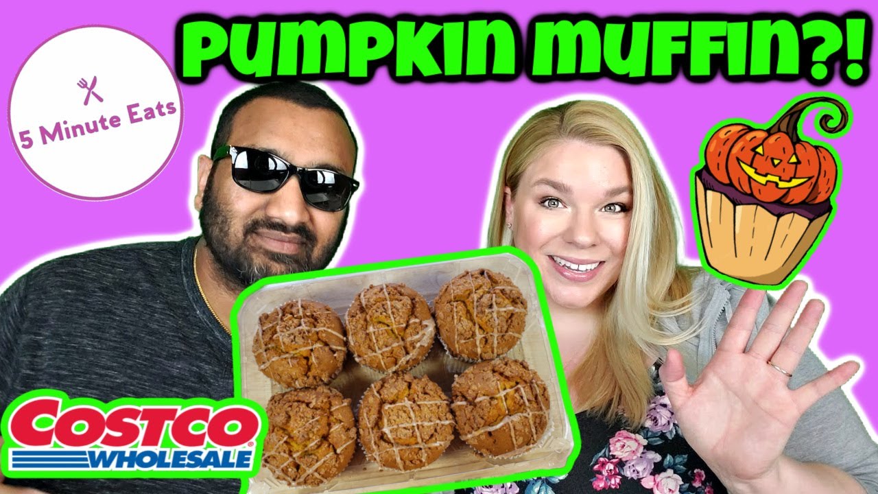 Costco Pumpkin Streusel Muffins Review YouTube