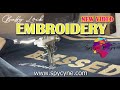 NEW VIDEO!! Embroidery With Baby Lock Visionary | Custom Jacket