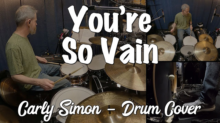 You’re So Vain Drums version - Drums performance video thumbnail