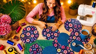 Creative Ideas Turning Waste Into Value - Beautiful Items Created From Fabric Scraps#creativesewing 