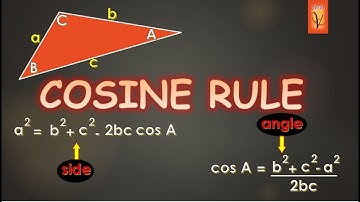 COSINE RULE ( FURTHER TRIGONOMETRY ) : O-Level