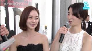 151009 김태희 Kim Tae Hee Interview cut @ 2015 Korea Drama Awards