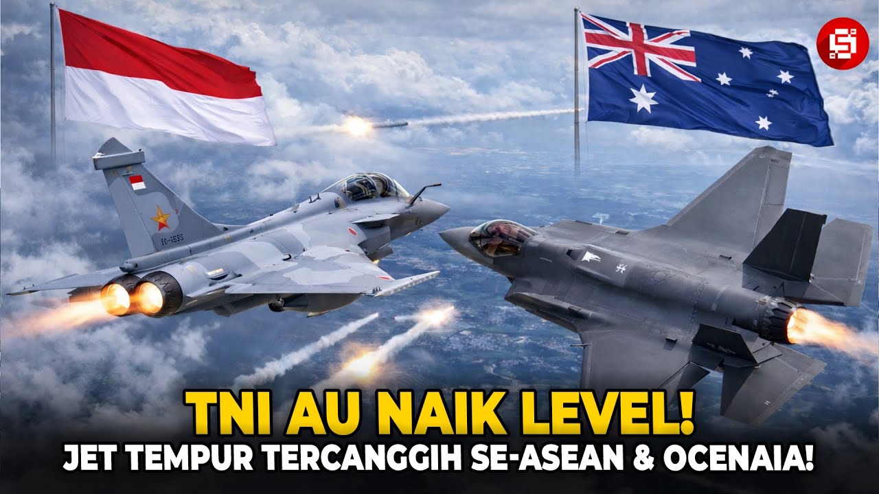 INDONESIA TANTANG F-35 MILIK UASTRALIA! 5 Jet Tempur Tercanggih di Asia Tenggara dan Oseania 2026