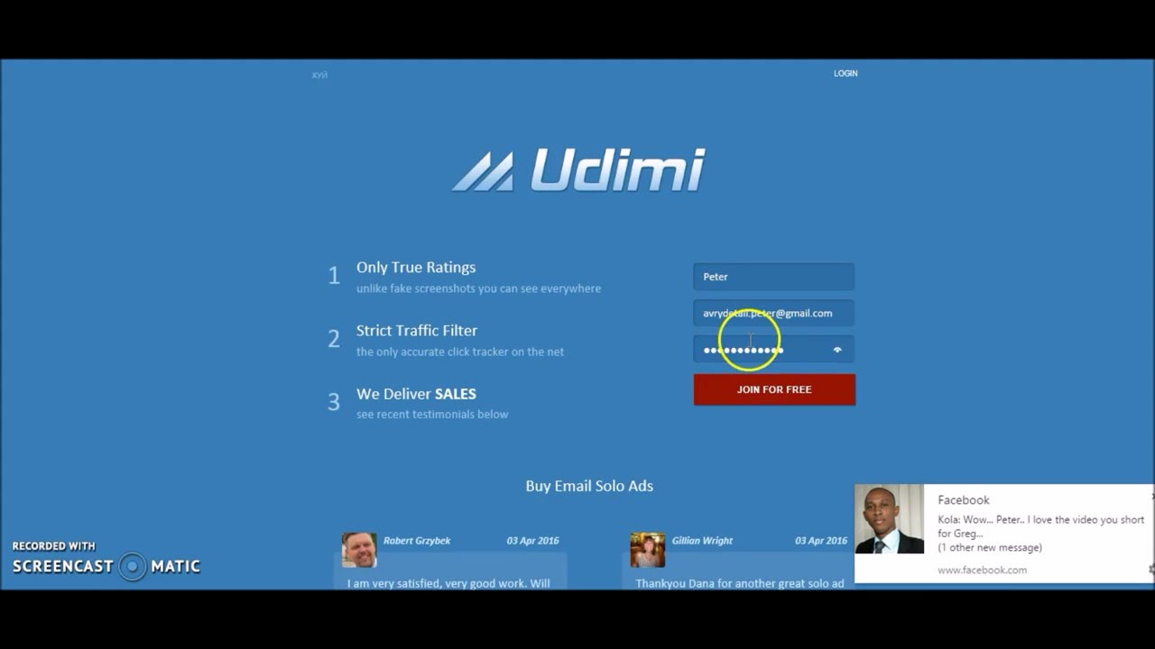 How to Setup Udimi & Buy Traffic