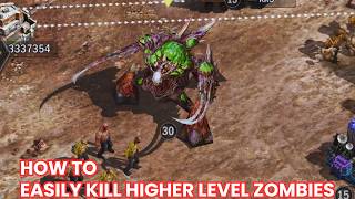 How To Kill Higher Level Zombies Easily. The Correct Army Setup for Zombies. Age Of Origins screenshot 1