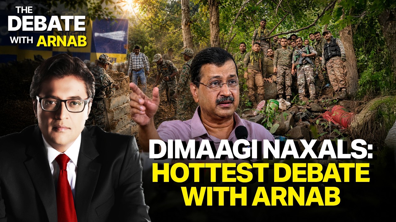 Year’s Hottest Debate With ARNAB: Kejriwal Declares Himself The Dimaagi Naxal