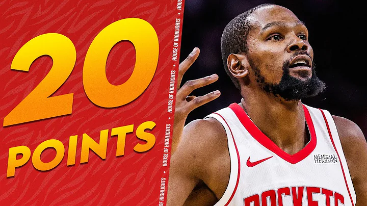 Kevin Durant Makes His Rockets DEBUT! 20 PTS Full Highlights 🔥