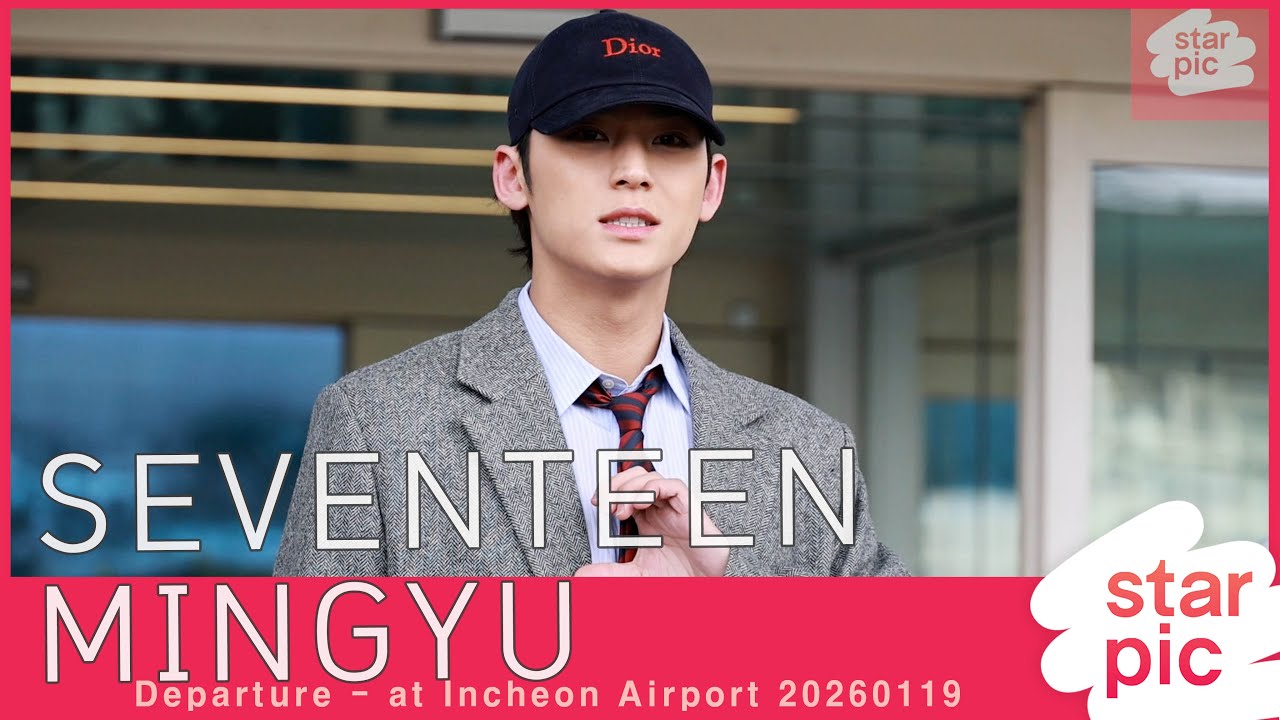 SEVENTEENミンギュ「寒波にもかっこいい！」[☆映像] | STARNEWS