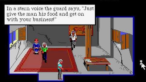 ScummVM - SCI - Codename: ICEMAN - ambassador rescue fail