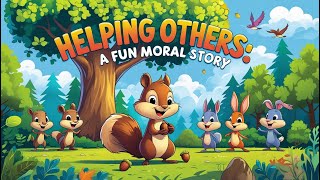 The Little Squirrel and the Big Tree | A Moral Story for Kids About Helping Others