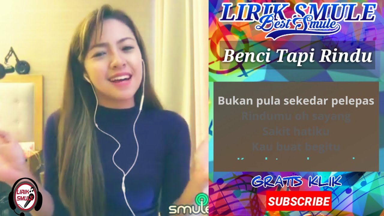 Benci Tapi Rindu Karaoke - Baby Shima - Duet Bareng Artis