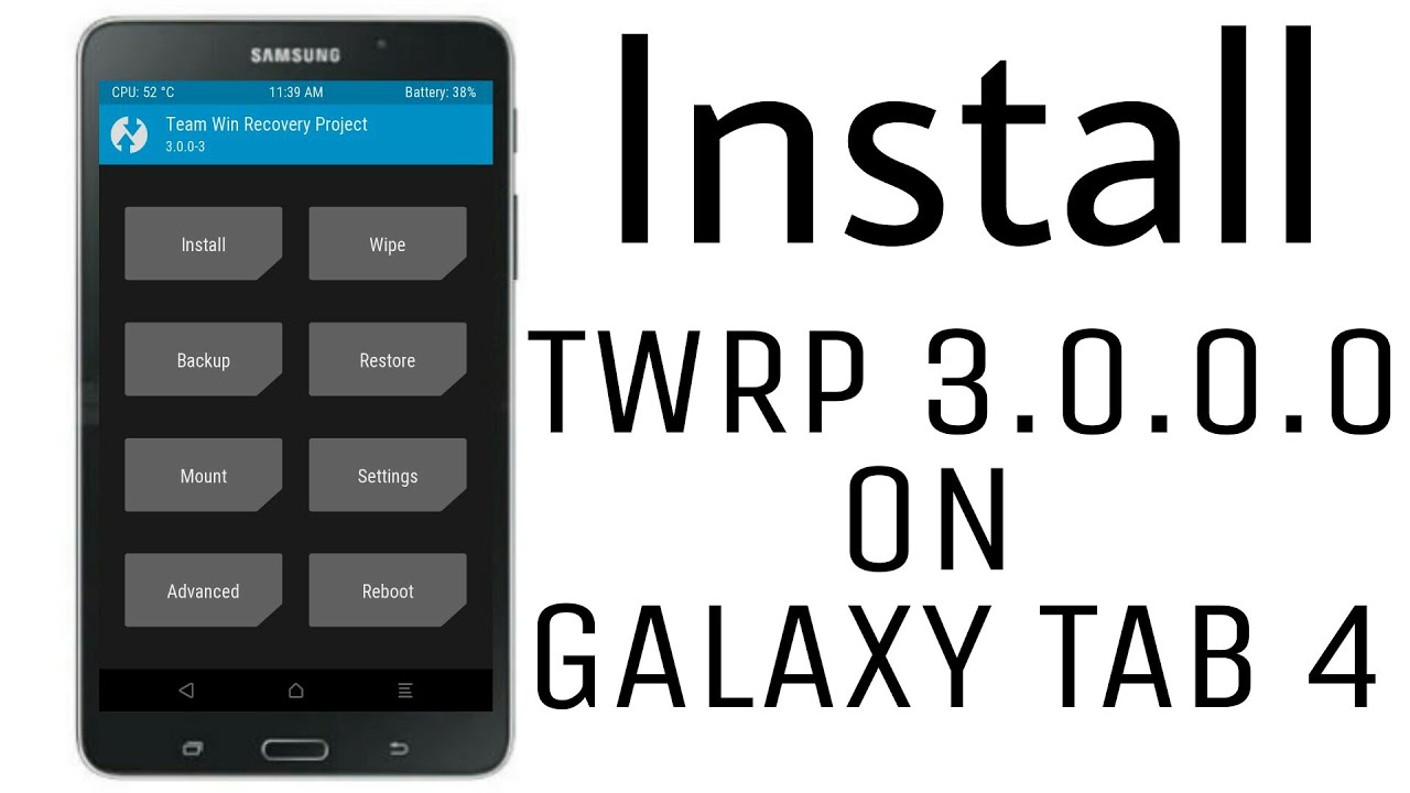 Samsung Galaxy Tab 2 10.1 Twrp