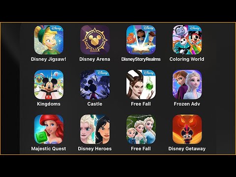 Disney Jigsaw,Disney Story Realms,Disney Kingdoms,Disney Castle of Illusion,Inside Out,Emoji Blitz