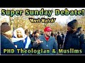 Super debate ptheologian vs american revert   muslims  speakers corner