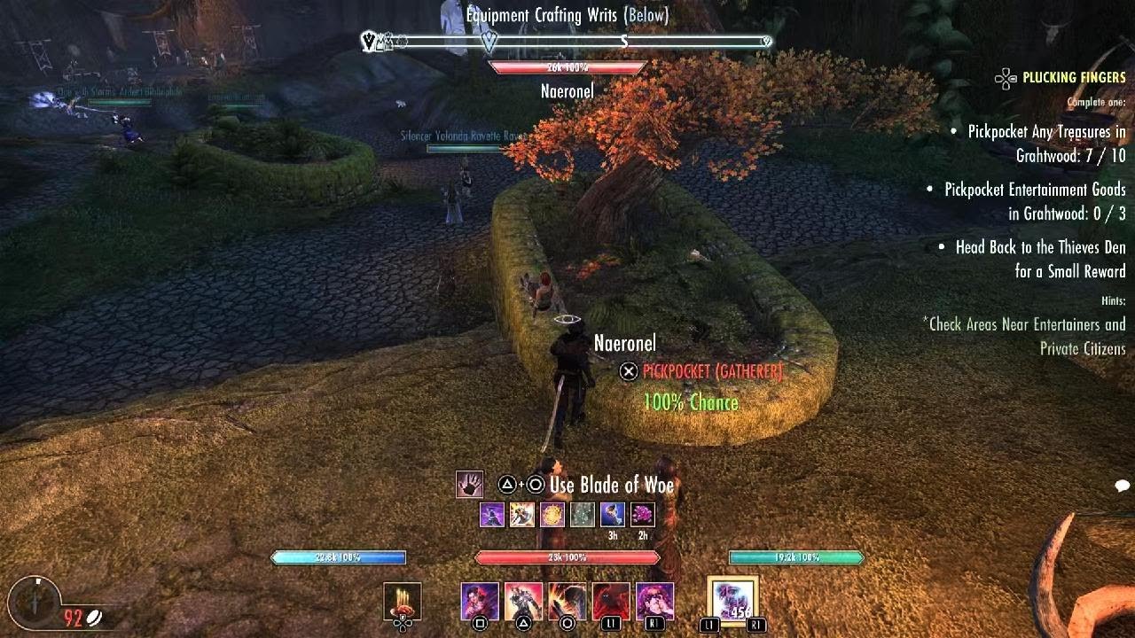 The Elder Scrolls Online Professional Pickpocket Right Here YouTube