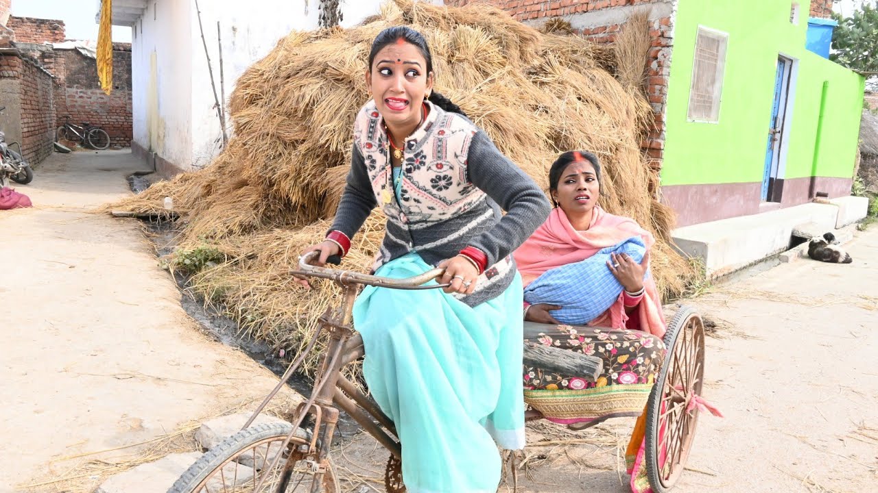 पगली ठेला वाली | Bhojpuri comedy