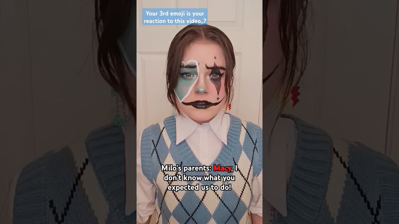 ANGST (Macy is his dead name) #trending #cosplay #oc #occosplay #clowncosplay #clown #relatable
