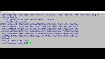 Práctica cifrado simétrico y asimétrico con openssl