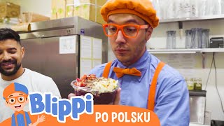 Nauka robienia oswianek i koktajli  | Blippi po polsku | Nauka i zabawa dla dzieci