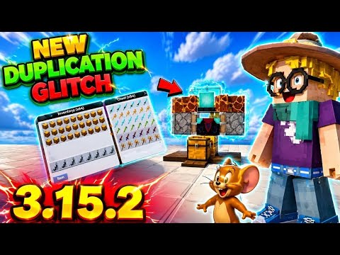 New Duplication Glitch 🤩 3.15.2 SkyblockBlockmango 💯|| latest || #skyblockduplicate #blockmango