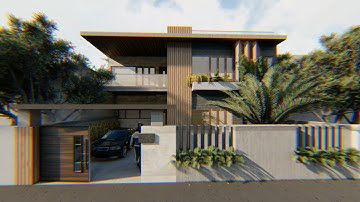 Lumion Day Night Render Walkthrough (Moving skys)