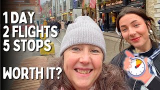 Travel vlog - Is a Day Trip to Dublin from London ACTUALLY Worth It?